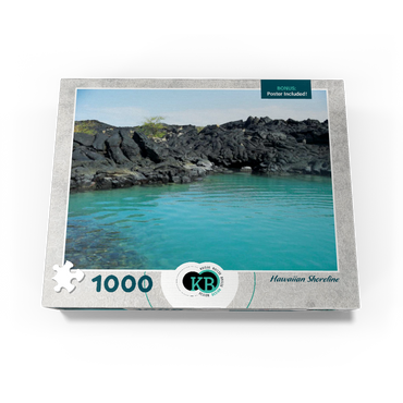 Hawaii, The Big Island: Lava Rocks Shoreline, no.1 1000 Jigsaw Puzzle box view3