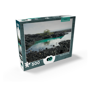 Hawaii, The Big Island: Lava Rocks Shoreline, no.2 500 Jigsaw Puzzle box view2