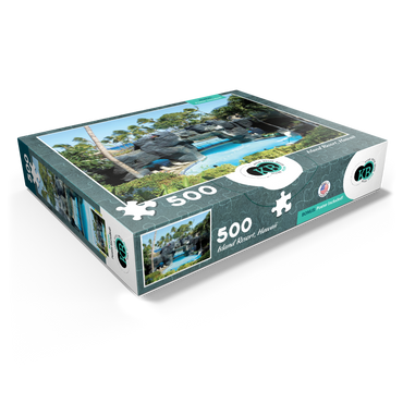 Hawaii, The Big Island: Island Resort Paradise 500 Jigsaw Puzzle box view1