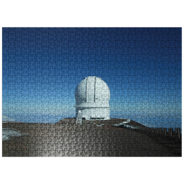 puzzleplate Hawaii, The Big Island: Keck Telescope, Mauna Kea 500 Jigsaw Puzzle