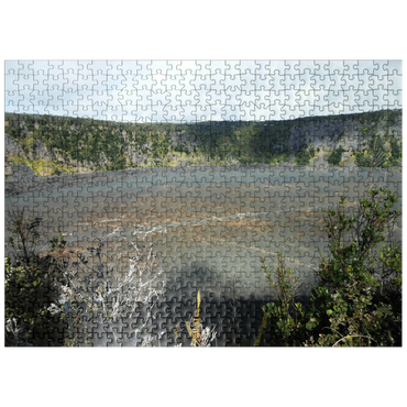 puzzleplate Hawaii, The Big Island: Kilauea Caldera 500 Jigsaw Puzzle
