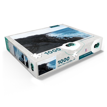 Hawaii, The Big Island: Lava Flow Coastline 1000 Jigsaw Puzzle box view1