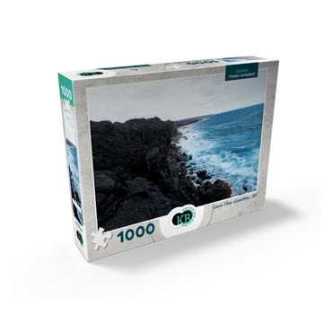 Hawaii, The Big Island: Lava Flow Coastline 1000 Jigsaw Puzzle box view2