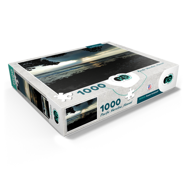 Hawaii, The Big Island: Pacific Shoreline Sunset 1000 Jigsaw Puzzle box view1