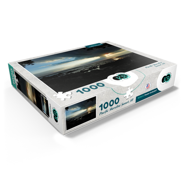 Hawaii, The Big Island: Sunset on the Pacific Shoreline 1000 Jigsaw Puzzle box view1