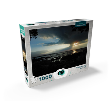 Hawaii, The Big Island: Sunset on the Pacific Shoreline 1000 Jigsaw Puzzle box view2