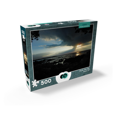 Hawaii, The Big Island: Sunset on the Pacific Shoreline 500 Jigsaw Puzzle box view2