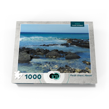 Hawaii, The Big Island: Pacific Waves, no.1 1000 Jigsaw Puzzle box view3