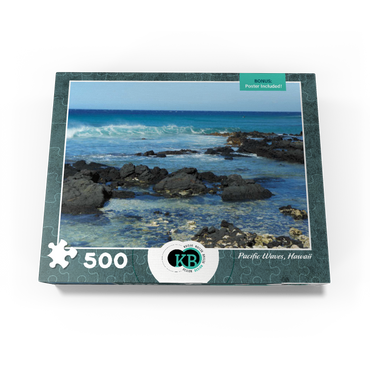 Hawaii, The Big Island: Pacific Waves, no.1 500 Jigsaw Puzzle box view3