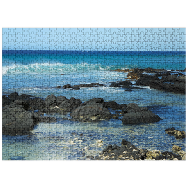 puzzleplate Hawaii, The Big Island: Pacific Waves, no.1 500 Jigsaw Puzzle