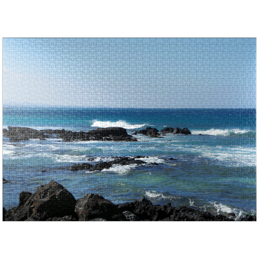 puzzleplate Hawaii, The Big Island: Pacific Waves, no.2 1000 Jigsaw Puzzle