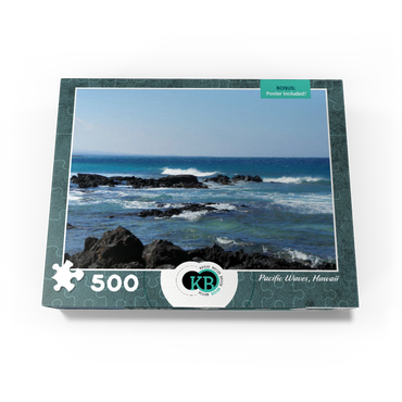 Hawaii, The Big Island: Pacific Waves, no.2 500 Jigsaw Puzzle box view3