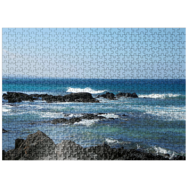 puzzleplate Hawaii, The Big Island: Pacific Waves, no.2 500 Jigsaw Puzzle