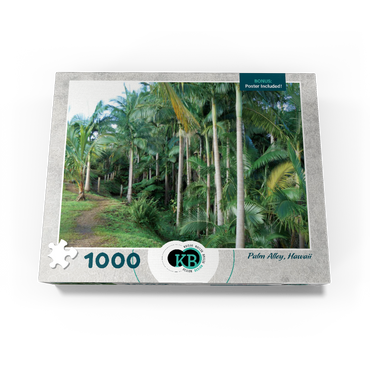 Hawaii, The Big Island: Palm Alley 1000 Jigsaw Puzzle box view3