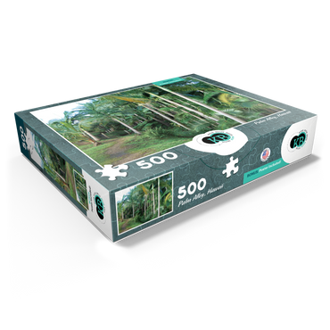 Hawaii, The Big Island: Palm Alley 500 Jigsaw Puzzle box view1