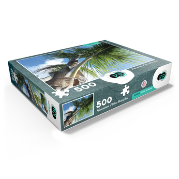 Hawaii, The Big Island: Palm Branches 500 Jigsaw Puzzle box view1