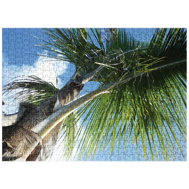 puzzleplate Hawaii, The Big Island: Palm Branches 500 Jigsaw Puzzle