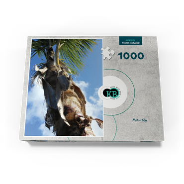 Hawaii, The Big Island: Palm Branches in the Sky 1000 Jigsaw Puzzle box view3