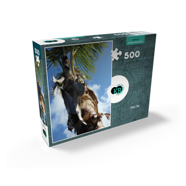 Hawaii, The Big Island: Palm Branches in the Sky 500 Jigsaw Puzzle box view2