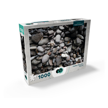 Hawaii, The Big Island: Pebbled Shoreline 1000 Jigsaw Puzzle box view2