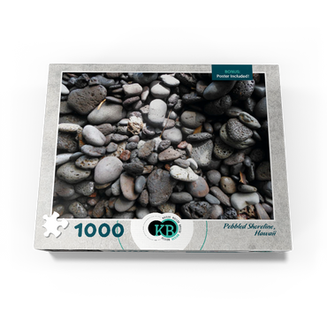 Hawaii, The Big Island: Pebbled Shoreline 1000 Jigsaw Puzzle box view3