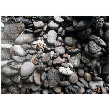 puzzleplate Hawaii, The Big Island: Pebbled Shoreline 1000 Jigsaw Puzzle