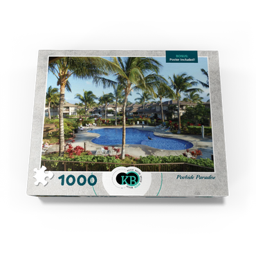 Hawaii, The Big Island: Poolside Paradise Resort 1000 Jigsaw Puzzle box view3