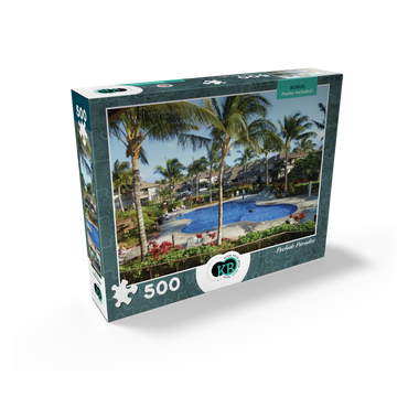 Hawaii, The Big Island: Poolside Paradise Resort 500 Jigsaw Puzzle box view2