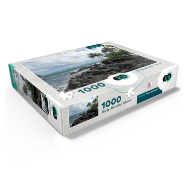 Hawaii, The Big Island: Rocky Shoreline, no.1 1000 Jigsaw Puzzle box view1