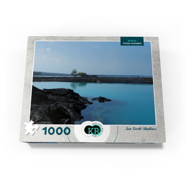 Hawaii, The Big Island: Sea Turtle Shallows, no.2 1000 Jigsaw Puzzle box view3