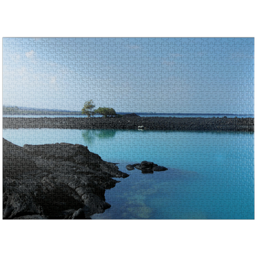 puzzleplate Hawaii, The Big Island: Sea Turtle Shallows, no.2 1000 Jigsaw Puzzle