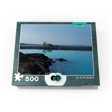 Hawaii, The Big Island: Sea Turtle Shallows, no.2 500 Jigsaw Puzzle box view3