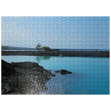 puzzleplate Hawaii, The Big Island: Sea Turtle Shallows, no.2 500 Jigsaw Puzzle