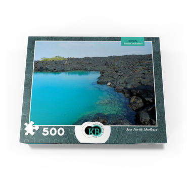 Hawaii, The Big Island: Sea Turtle Shallows, no.1 500 Jigsaw Puzzle box view3