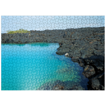 puzzleplate Hawaii, The Big Island: Sea Turtle Shallows, no.1 500 Jigsaw Puzzle