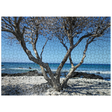 puzzleplate Hawaii, The Big Island: Shoreline Branches 500 Jigsaw Puzzle