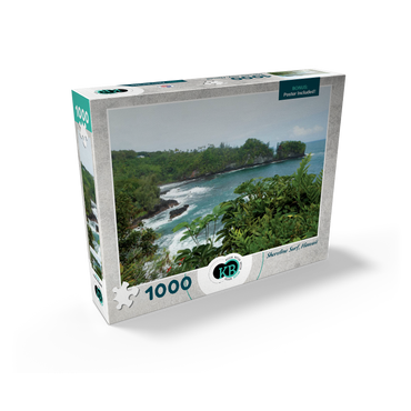 Hawaii, The Big Island: Shoreline Surf Hawaii, no.1 1000 Jigsaw Puzzle box view2