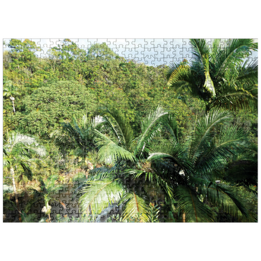 puzzleplate Hawaii, The Big Island: Tropical Island Canopy 500 Jigsaw Puzzle