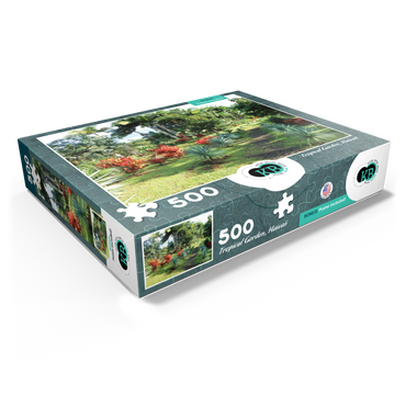 Hawaii, The Big Island: Tropical Garden 500 Jigsaw Puzzle box view1