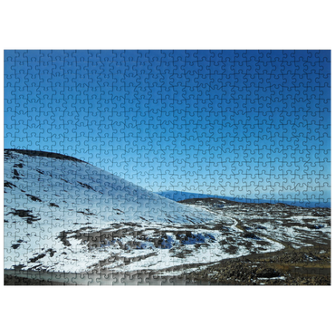 puzzleplate Hawaii, The Big Island: Waimea Roadside 500 Jigsaw Puzzle