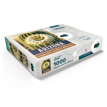 State Flowers Series: Arizona, Saguaro Cactus Blossom 1000 Jigsaw Puzzle box view1