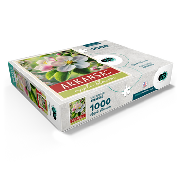 State Flowers Series: Arkansas, Apple Blossom 1000 Jigsaw Puzzle box view1