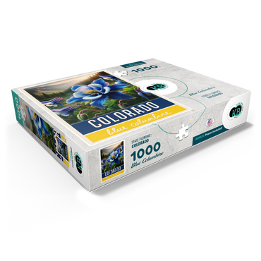 State Flowers Series: Colorado, Blue Columbine 1000 Jigsaw Puzzle box view1