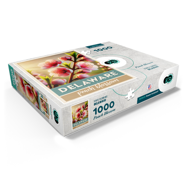 State Flowers Series: Delaware, Peach Blossom 1000 Jigsaw Puzzle box view1