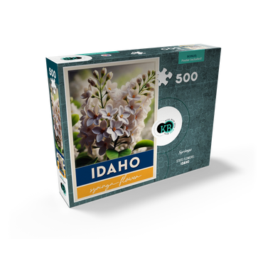 State Flowers Series: Idaho, Syringa 500 Jigsaw Puzzle box view2