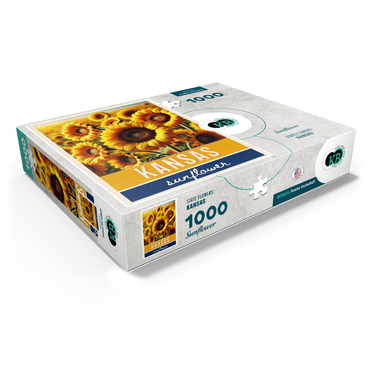 State Flowers Series: Kansas, Sunflower 1000 Jigsaw Puzzle box view1