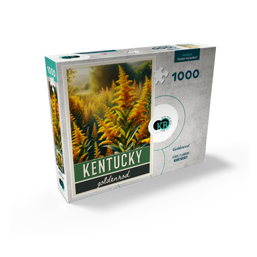 State Flowers Series: Kentucky, Goldenrod 1000 Jigsaw Puzzle box view2