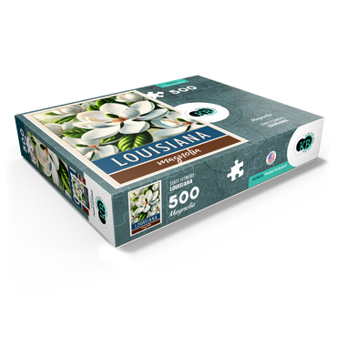State Flowers Series: Louisiana, Magnolia 500 Jigsaw Puzzle box view1
