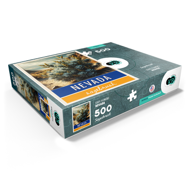 State Flowers Series: Nevada, Sagebrush 500 Jigsaw Puzzle box view1