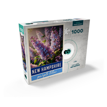 State Flowers Series: New Hampshire, Lilac 1000 Jigsaw Puzzle box view2